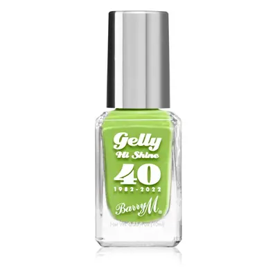 Barry M Gelly Hi Shine "40" 1982 - 2022 körömlakk árnyalat Fizzy Apple 10 ml