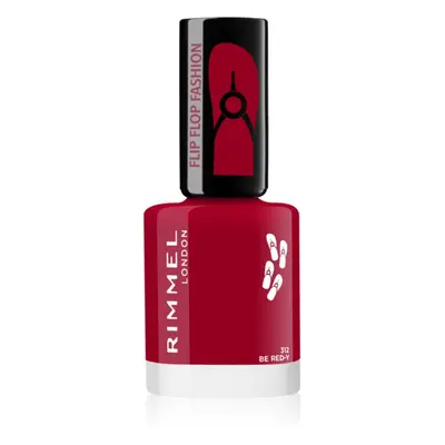 Rimmel 60 Seconds Flip Flop körömlakk árnyalat 312 Be Red-y 8 ml