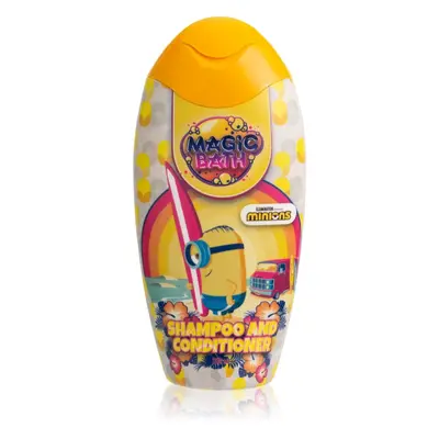 Minions Magic Bath Shampoo & Conditioner sampon és kondicionáló gyermekeknek 200 ml