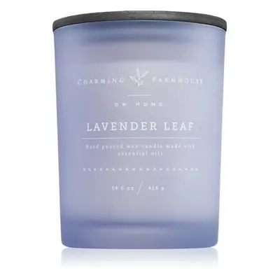 DW Home Charming Farmhouse Lavender Leaf illatgyertya 414 g