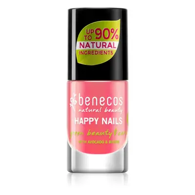 Benecos Happy Nails ápoló körömlakk árnyalat Peach Sorbet 5 ml