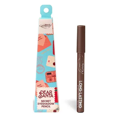 puroBIO Cosmetics Dear Santa SECRET hosszantartó szemhéjfesték ceruza kiszerelésben ajándékcsoma