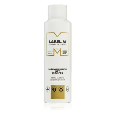 label.m Fashion Edition száraz sampon szőke hajra 200 ml