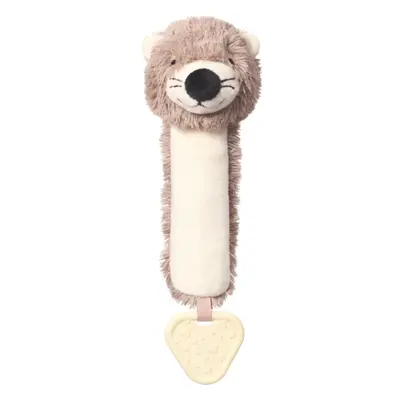 BabyOno Squeaky Toy with Teether sípoló játék rágókával Otter Maggie 1 db