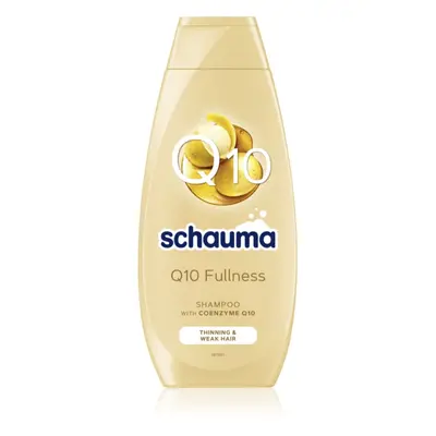 Schwarzkopf Schauma Q10 Fullness sampon a gyenge és ritkuló hajra koenzim Q10 400 ml