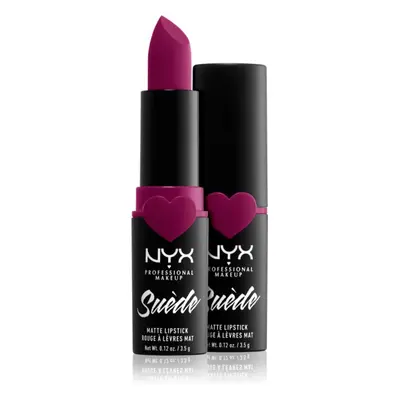 NYX Professional Makeup Suede Matte Lipstick mattító rúzs árnyalat 11 Sweet Tooth 3.5 g