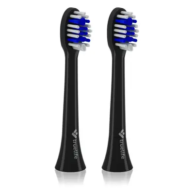 TrueLife SonicBrush Compact Heads Black Whiten csere fejek a fogkeféhez TrueLife SonicBrush Comp