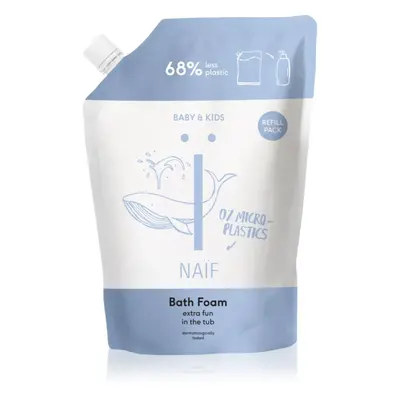 Naif Baby & Kids Bath Foam relaxáló fürdőhab utántöltő 500 ml