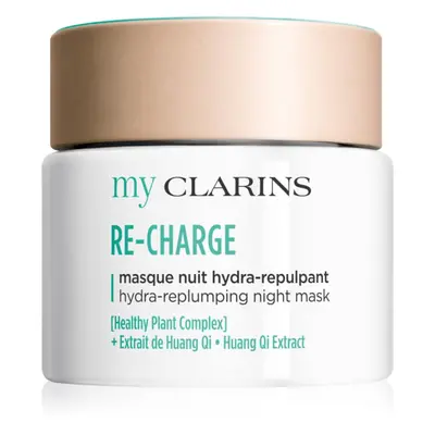 Clarins My Clarins Re-Charge Hydra-Replumping Night Mask energizáló arcmaszk a ragyogó bőrért 50