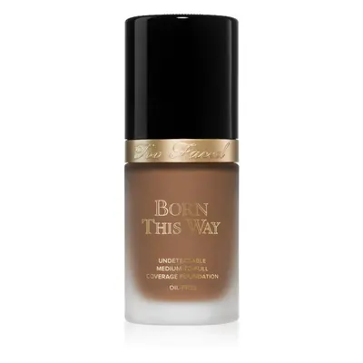 Too Faced Born This Way Flawless Coverage Natural Finish Foundation fedő hatású alapozó természe