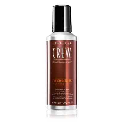 American Crew Styling Techseries formázó hajhab a frizura fixálásához 200 ml