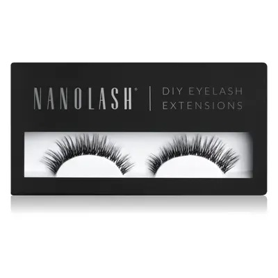 Nanolash DIY Eyelash Extensions Csomómentes elválasztott szempillák Heartbreaker 36 db