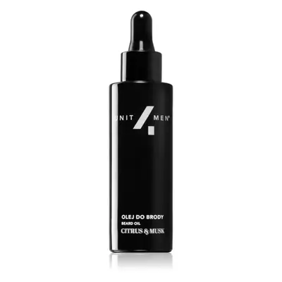 Unit4Men Beard Oil Citrus & Musk szakáll olaj illatosított 30 ml