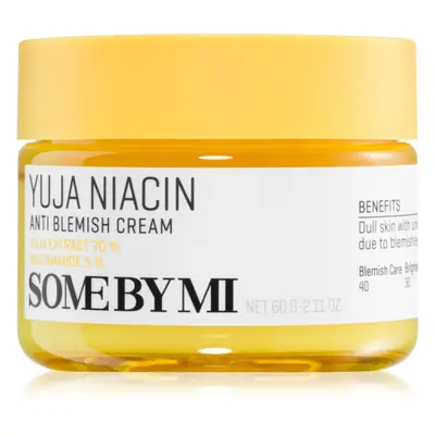 Some By Mi Yuja Niacin Anti Blemish hidratáló és élénkítő arckrém a hiperpigmentációs bőrre 60 g