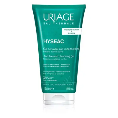 Uriage Hyséac Cleansing Gel tisztító gél kombinált és zsíros bőrre 150 ml