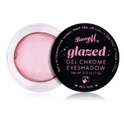 Barry M Glazed Gel Chrome Eyeshadow géles szemfestékek árnyalat So Persuasive 3.5 g