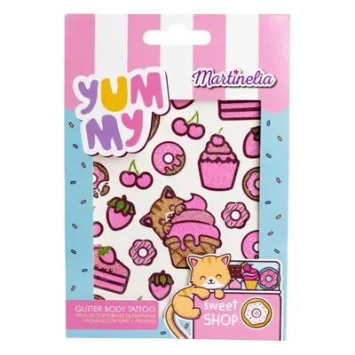 Martinelia Yummy Glitter Body Tatto tetoválás gyermekeknek 1 db