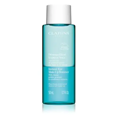 Clarins Cleansing Instant Eye Make-Up Remover kétfázisú szemfestéklemosó érzékeny szemre 50 ml