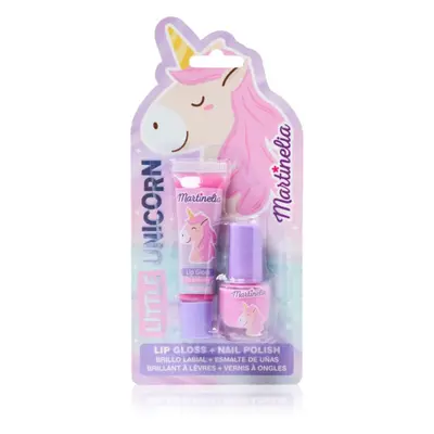 Martinelia Little Unicorn Nail & Lip Set ajándékszett gyermekeknek