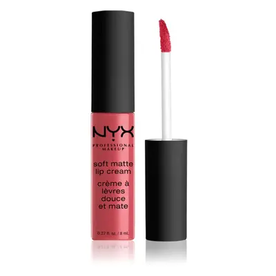 NYX Professional Makeup Soft Matte Lip Cream matt folyékony állagú ajakrúzs árnyalat 08 San Paul