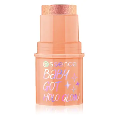 essence BABY GOT HOLO GLOW bőrélénkítő ceruza árnyalat 10 Holy Apricotly 5 g