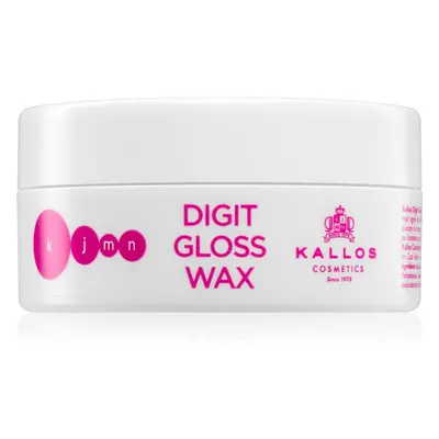 Kallos KJMN Professional Digit Gloss Wax formázó wax a fénylő és selymes hajért 100 ml