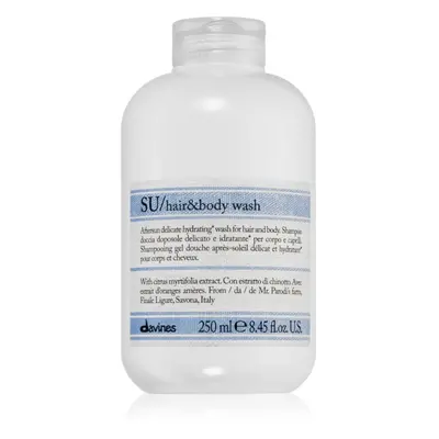 Davines SU Hair&Body Wash tusfürdő gél és sampon 2 in 1 250 ml