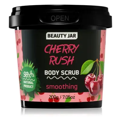 Beauty Jar Cherry Rush bőrpuhító testpeeling 200 g