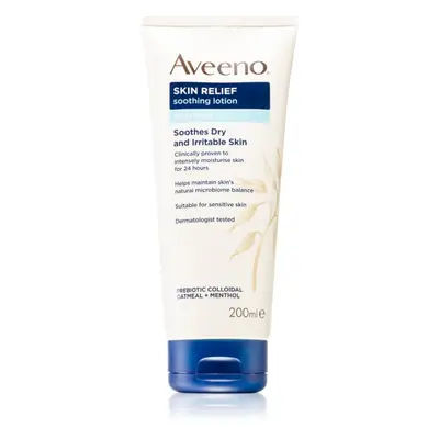 Aveeno Skin Relief Soothing lotion nyugtató testápoló krém 200 ml