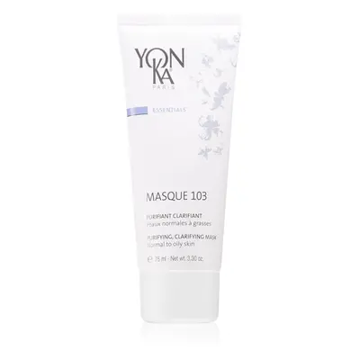 Yon-Ka Essentials Masque 103 agyagos maszk normál és zsíros bőrre 75 ml