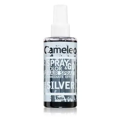 Delia Cosmetics Cameleo Spray & Go színező hajspray árnyalat Silver 150 ml