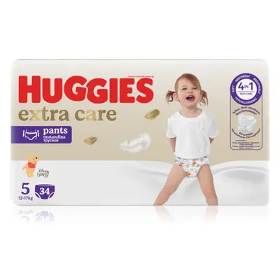 Huggies Extra Care Pants Size 5 eldobható nadrágpelenkák 12 - 17 kg 34 db