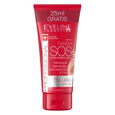 Eveline Cosmetics Extra Soft SOS kézkrém a száraz igénybevett bőrre 100 ml