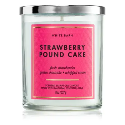 Bath & Body Works Strawberry Pound Cake illatgyertya 227 g