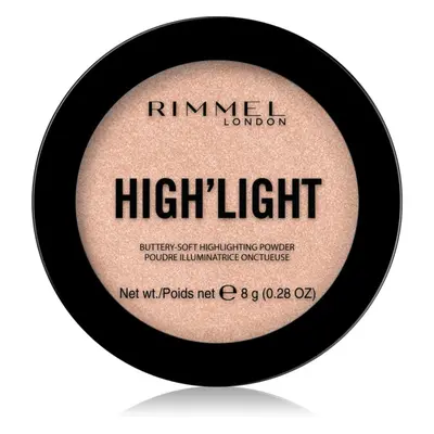 Rimmel High'light kompakt púderes élénkítő arcra árnyalat 002 Candelit 8 g