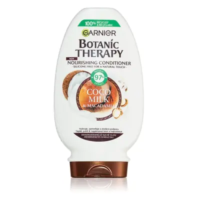 Garnier Botanic Therapy Coco Milk & Macadamia tápláló balzsam a száraz és durva hajra 200 ml