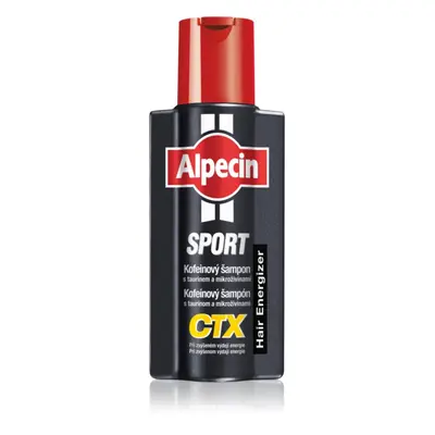 Alpecin Sport CTX koffeines sampon hajhullás ellen megnövekedett energiafelhasználás esetén 250 