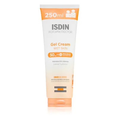 ISDIN Fotoprotector Wet Skin védő ápolás a káros napsugarakkal szemben hidratáló hatással SPF 50