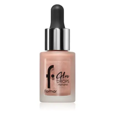 flormar Glow Drops Lip Tattoo folyékony bőrélénkítő árnyalat 002 Sun Glow 14 ml