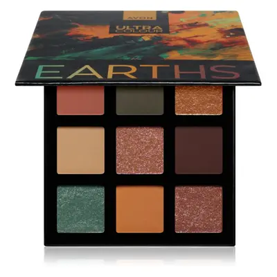 Avon Ultra Colour szemhéjfesték paletta árnyalat Earths 6,3 g