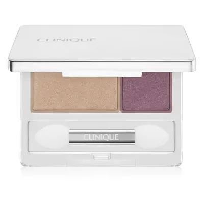 Clinique All About Shadow™ Duo duo szemhéjfesték árnyalat Beach Plum 1,7 g