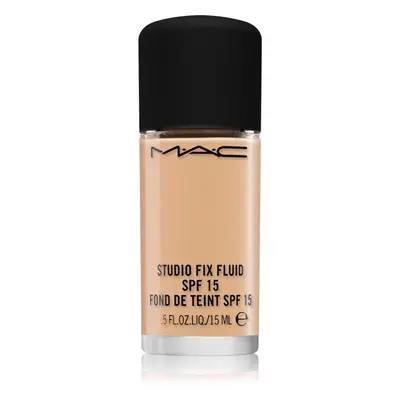 MAC Cosmetics Mini Studio Fix Fluid mattító make-up SPF 15 árnyalat NW25 15 ml