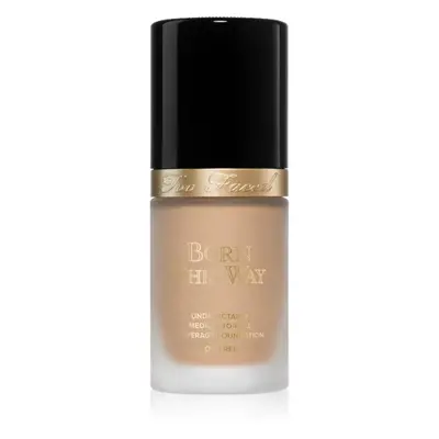 Too Faced Born This Way Flawless Coverage Natural Finish Foundation fedő hatású alapozó természe