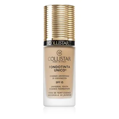 Collistar Unico Foundation fiatalító make-up SPF 15 árnyalat 2N Vanilla 30 ml