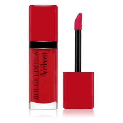 Bourjois Rouge Edition Velvet folyékony rúzs matt hatással árnyalat 08 Grand Cru 7.7 ml