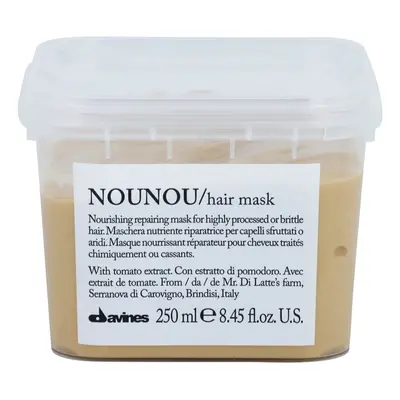 Davines NouNou tápláló maszk sérült, vegyileg kezelt hajra 250 ml