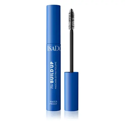 IsaDora Build Up Mascara Extra Volume extra dúsító szempillaspirál vízálló árnyalat 01 Black 10 