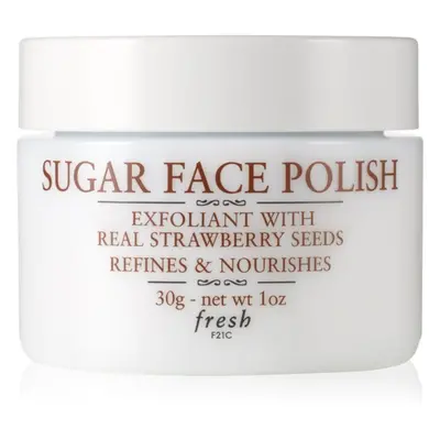 fresh Sugar Face Polish cukros bőrradír 30 g