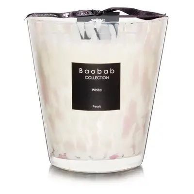 Baobab Collection Pearls White illatgyertya 16 cm