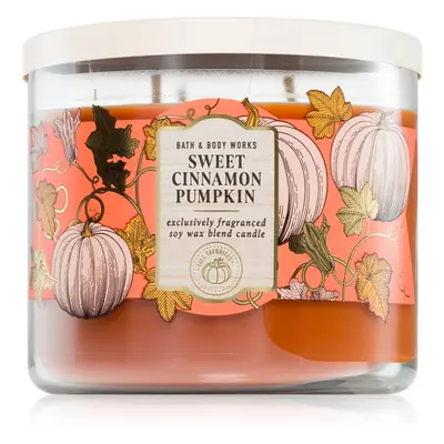 Bath & Body Works Sweet Cinnamon Pumpkin illatgyertya 411 g